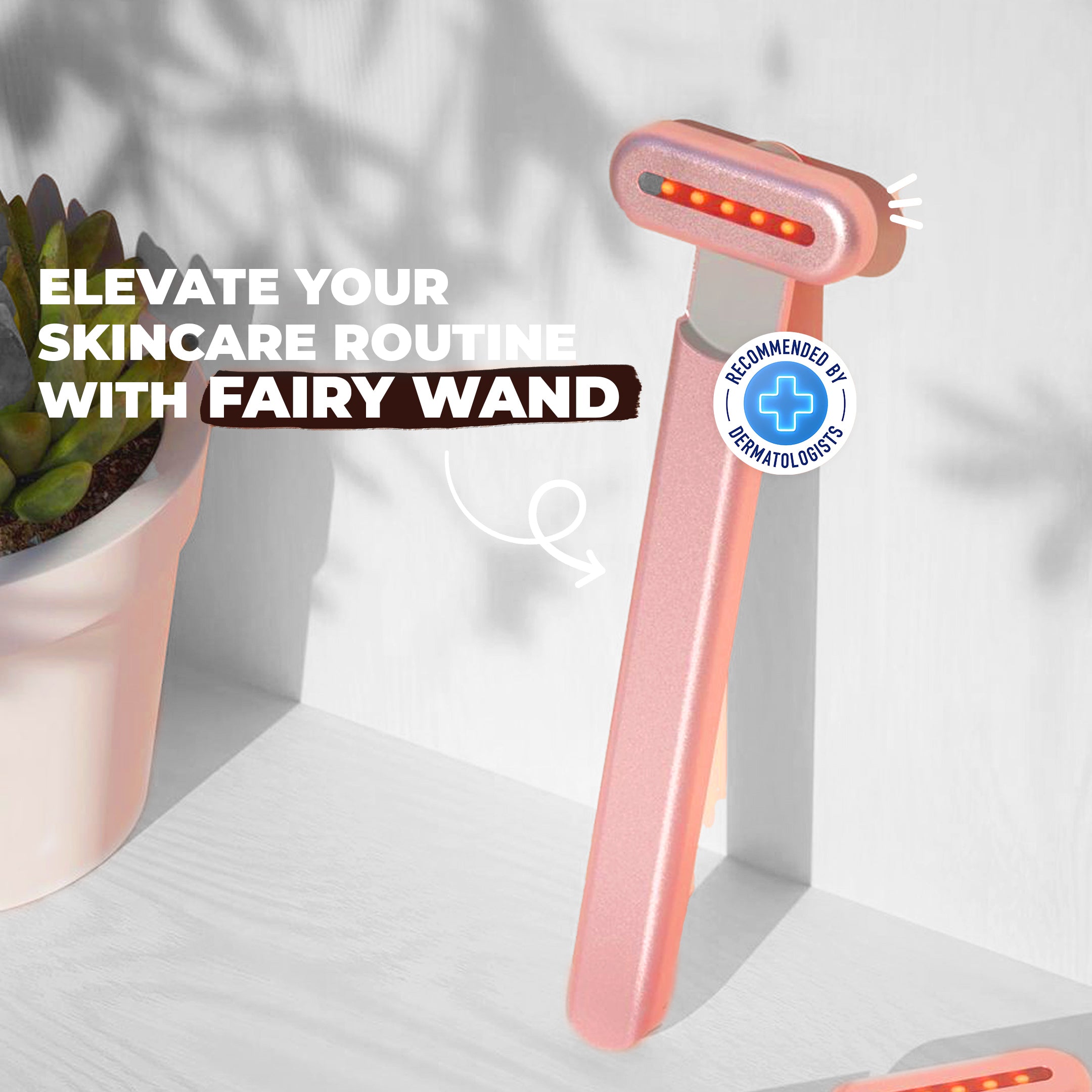 Venavu Red Light Therapy Facial Fairy Wand