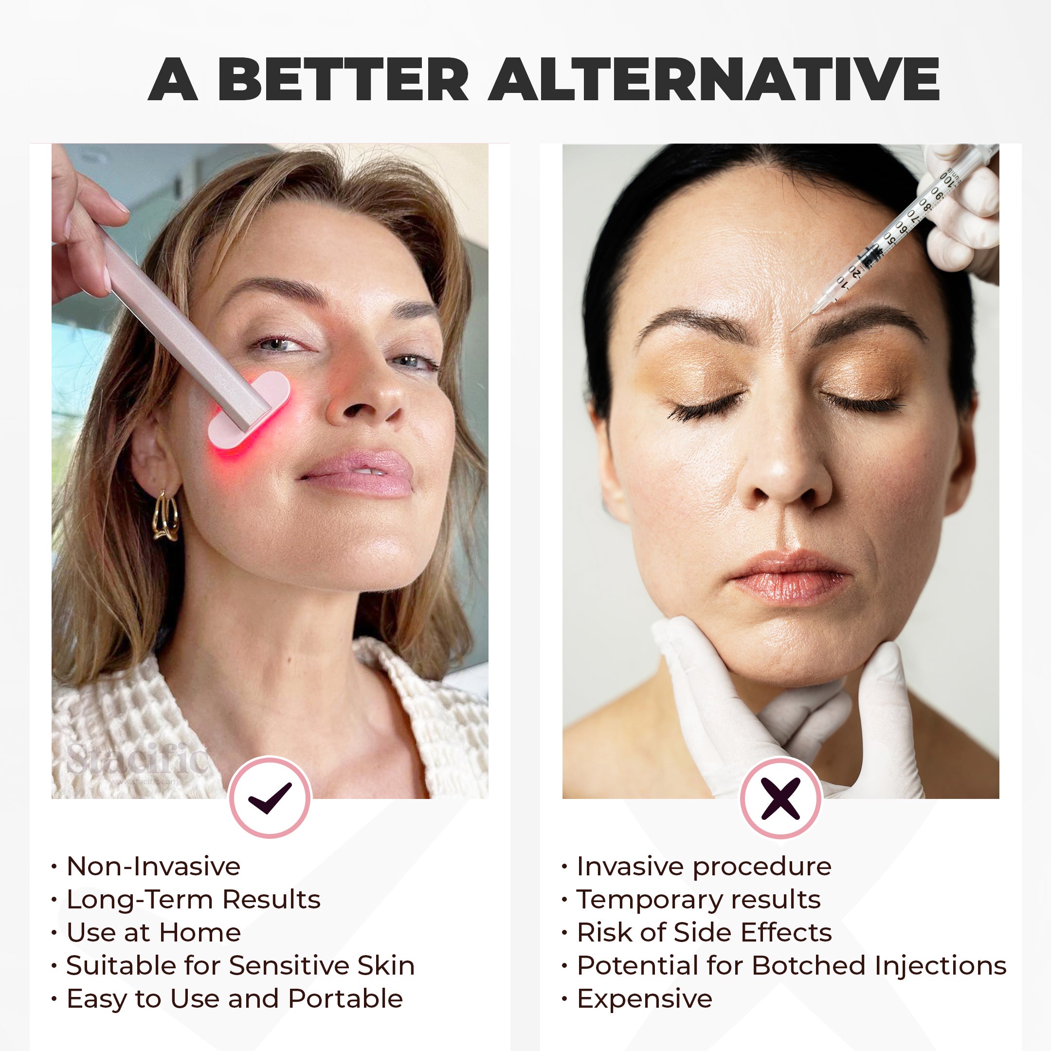 Venavu Red Light Therapy Facial Fairy Wand