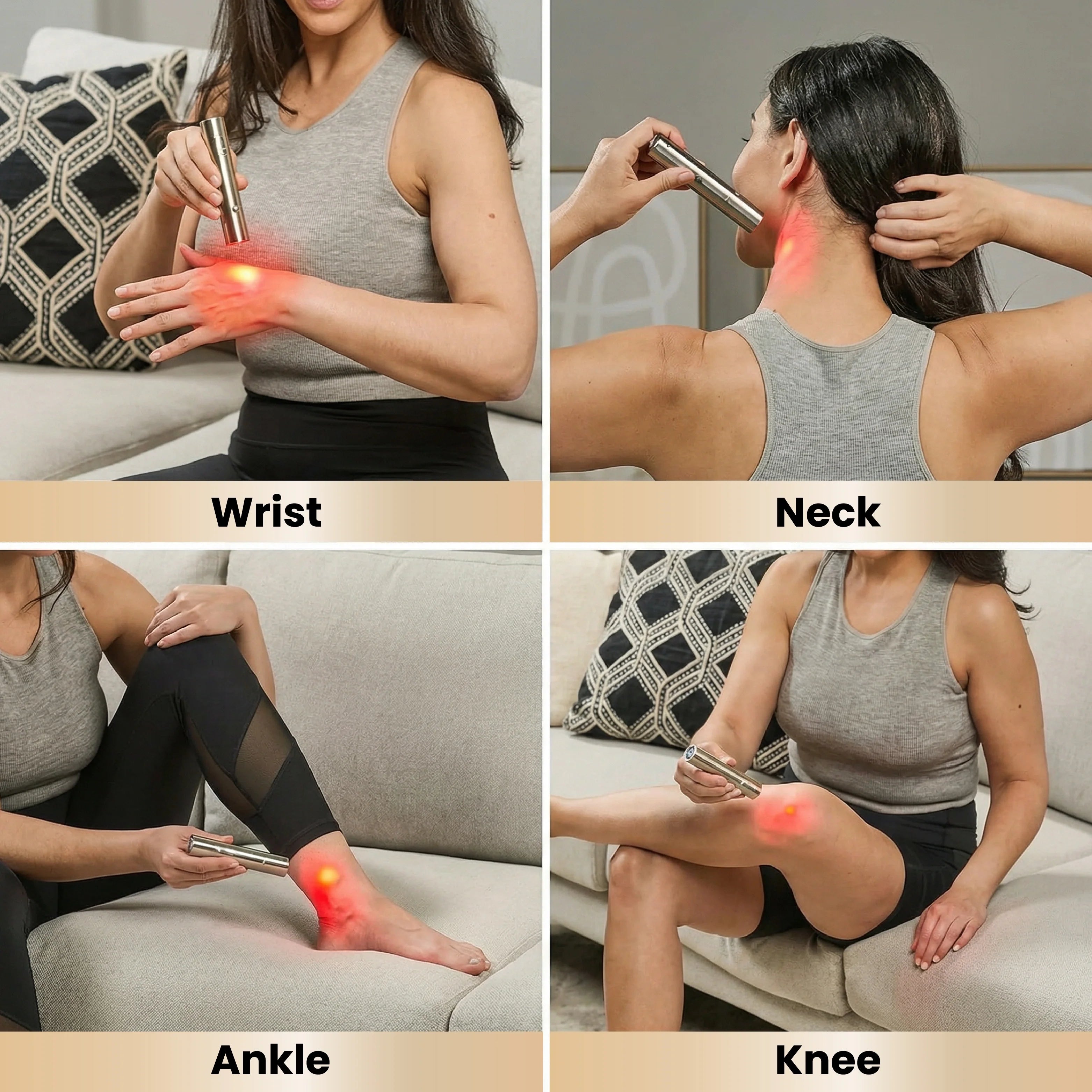 Venavu Pain Relief Red Light Therapy Wand