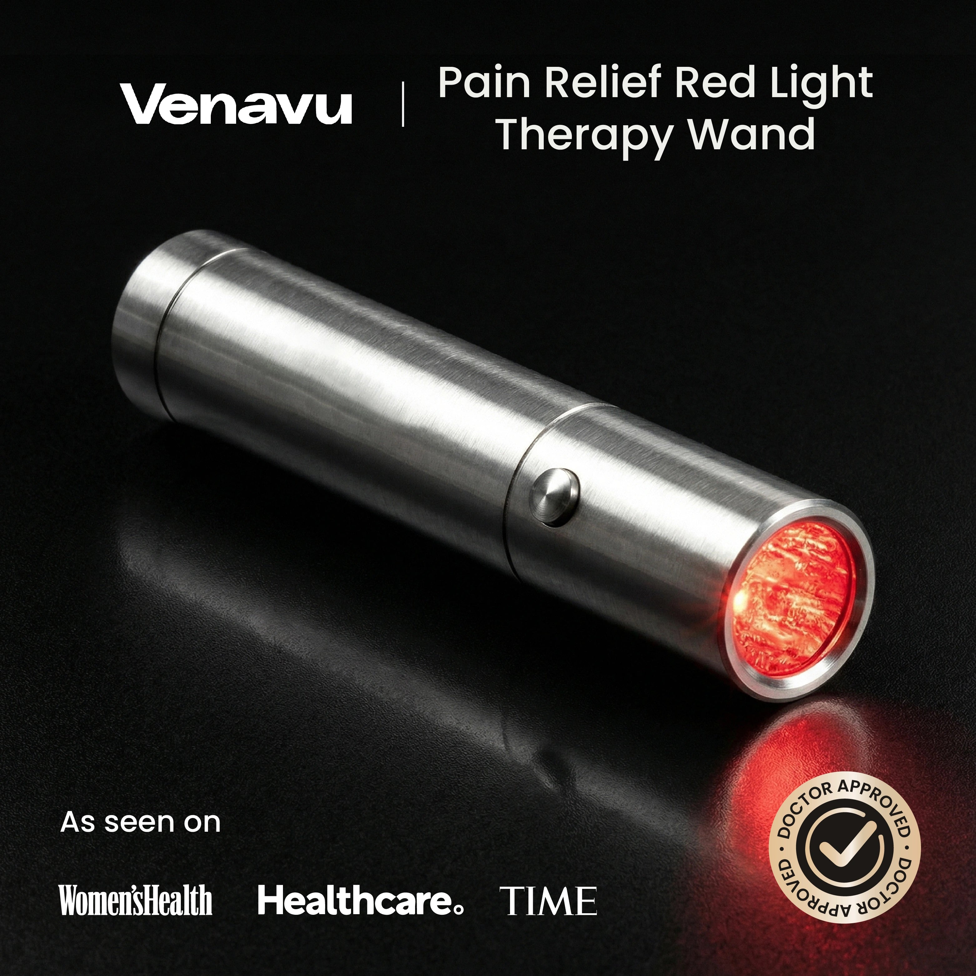 Venavu Pain Relief Red Light Therapy Wand