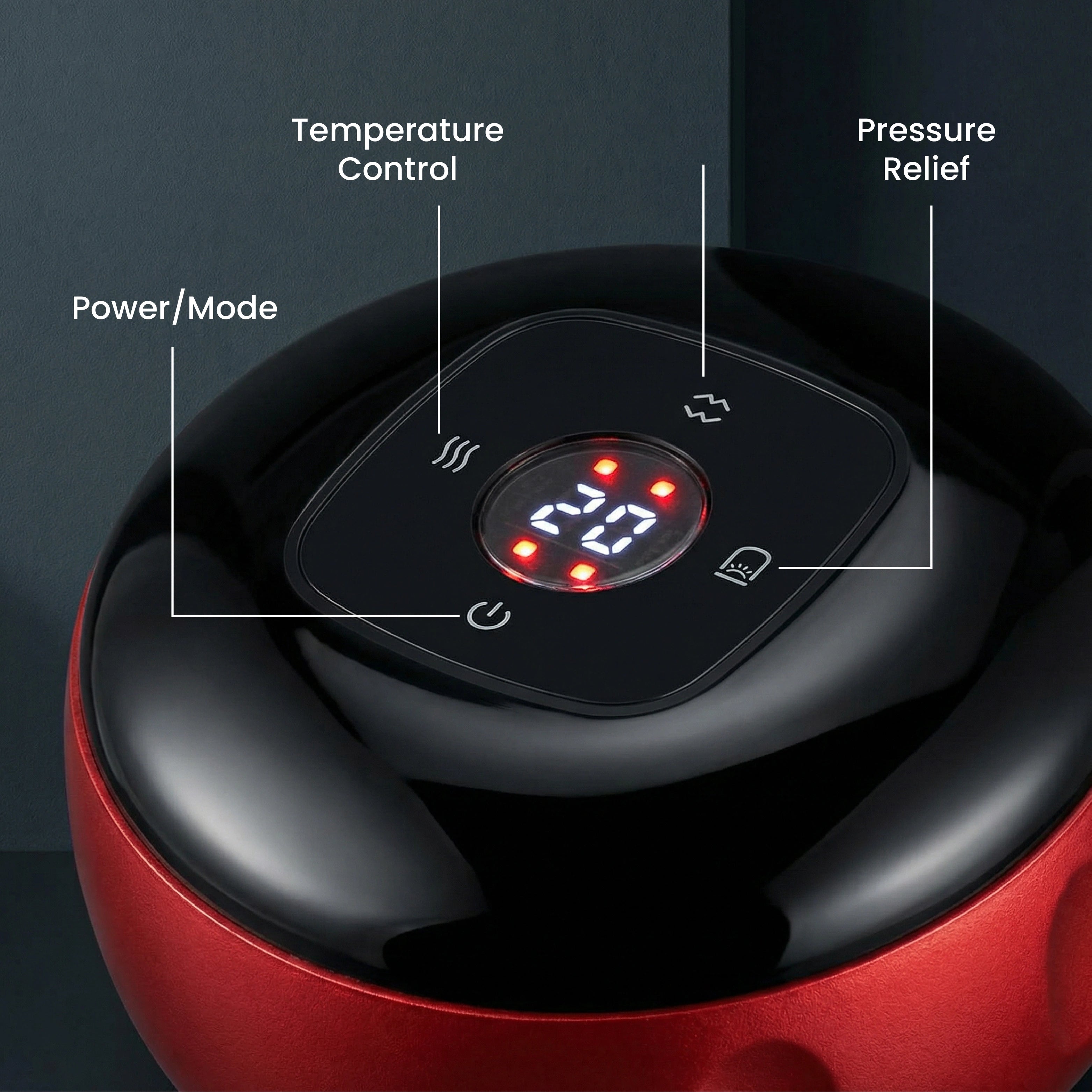 Venavu Smart Cupping Red Light Therapy Massager