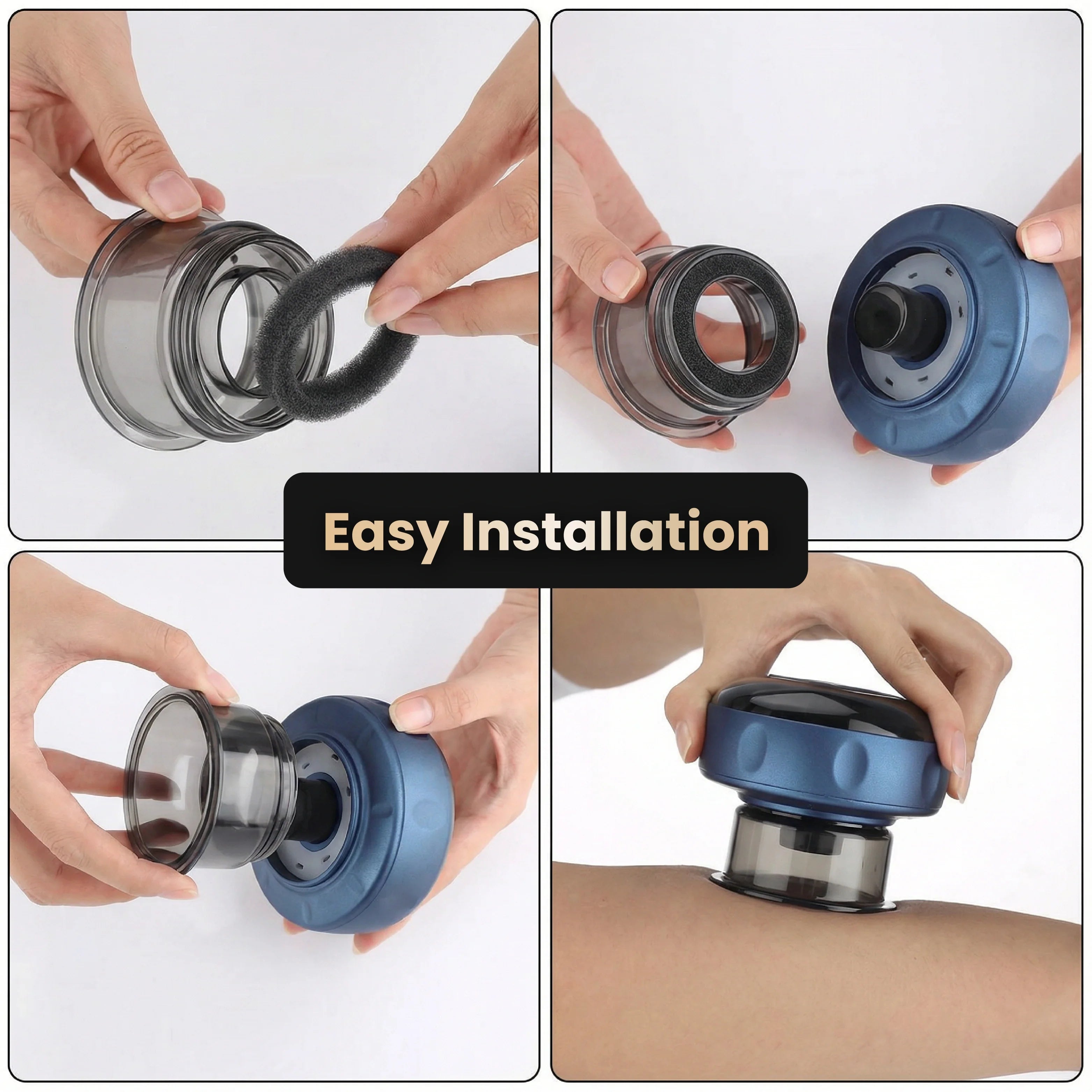 Venavu Smart Cupping Red Light Therapy Massager