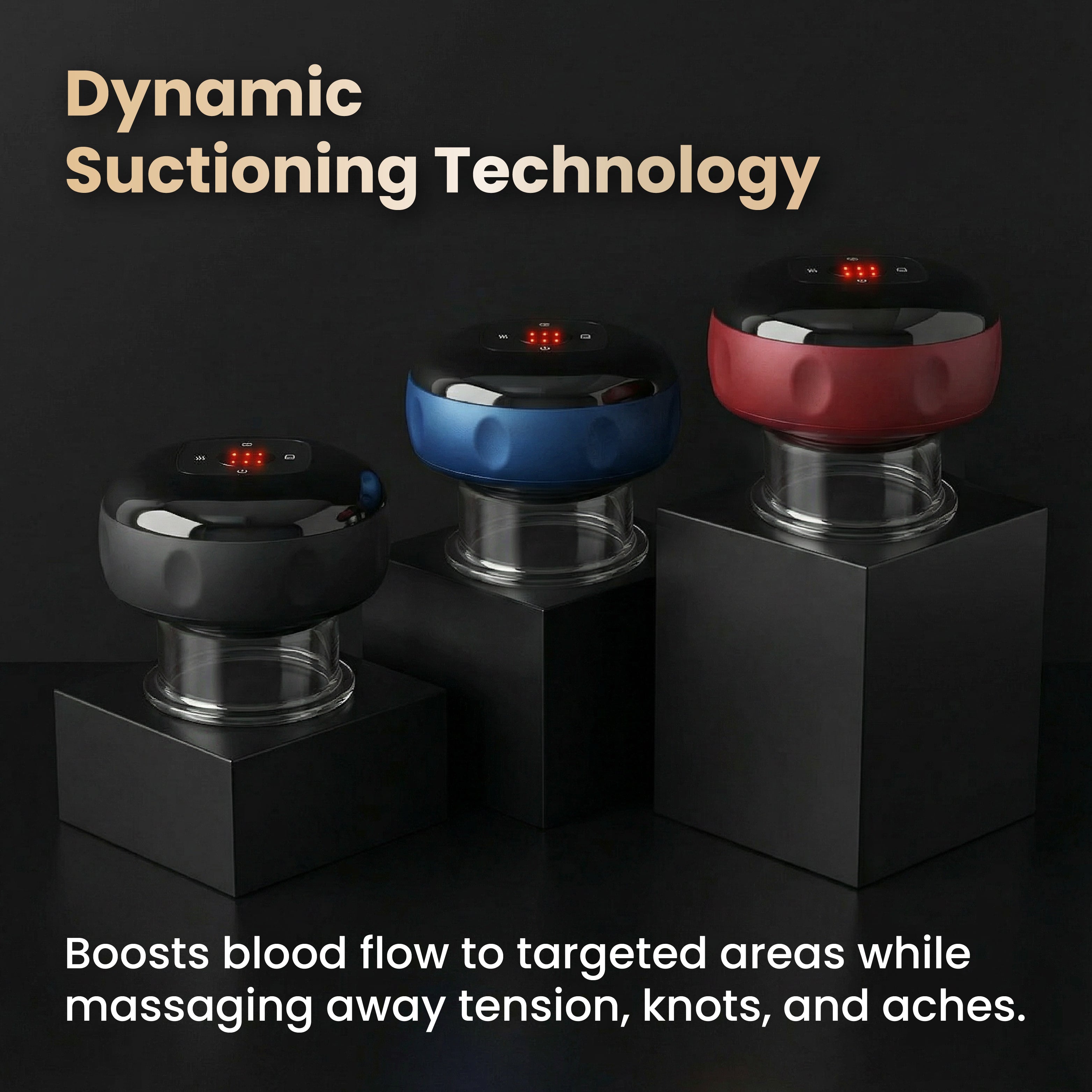Venavu Smart Cupping Red Light Therapy Massager