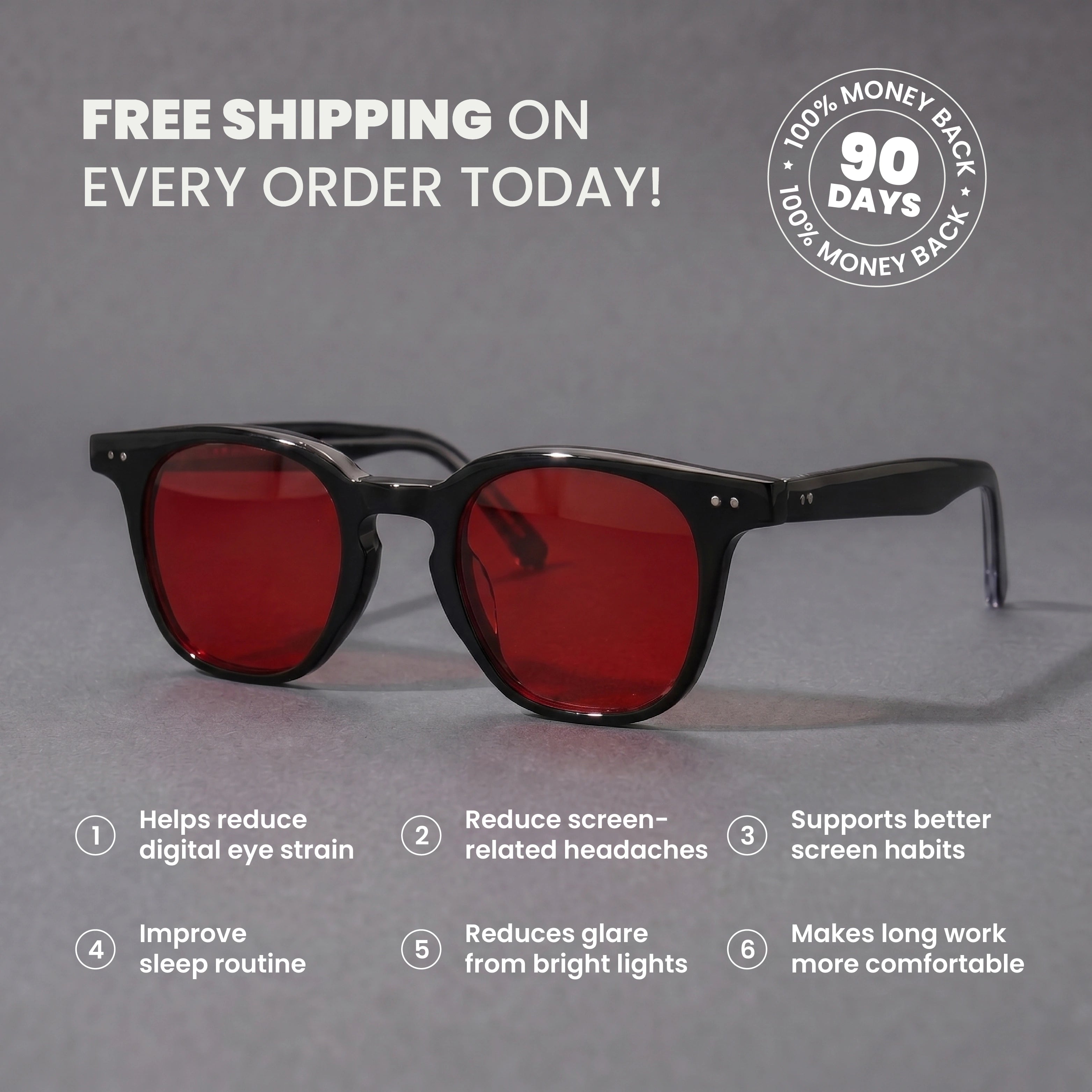 Venavu Blue Light Glasses - Sleep Glasses