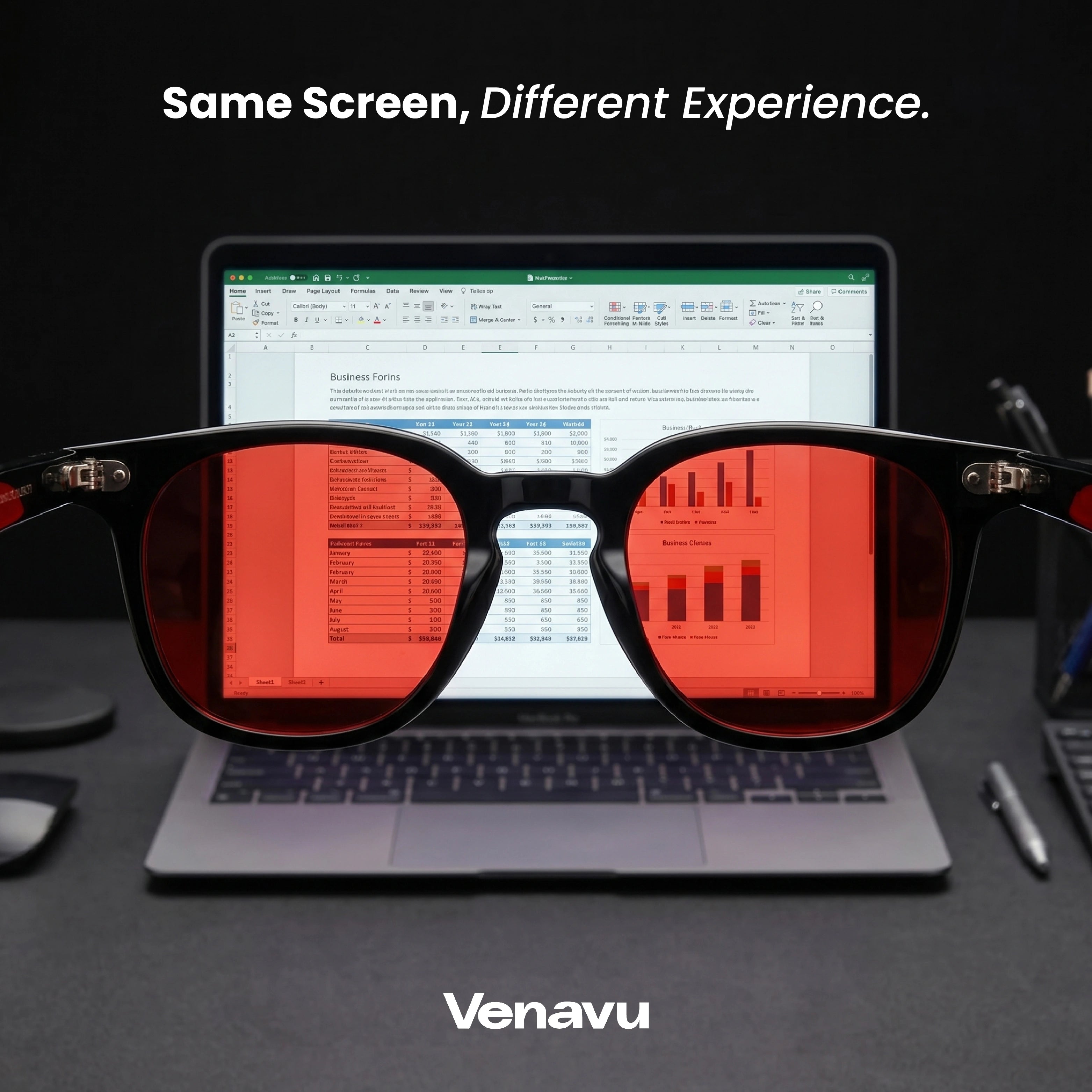 Venavu Blue Light Glasses - Sleep Glasses