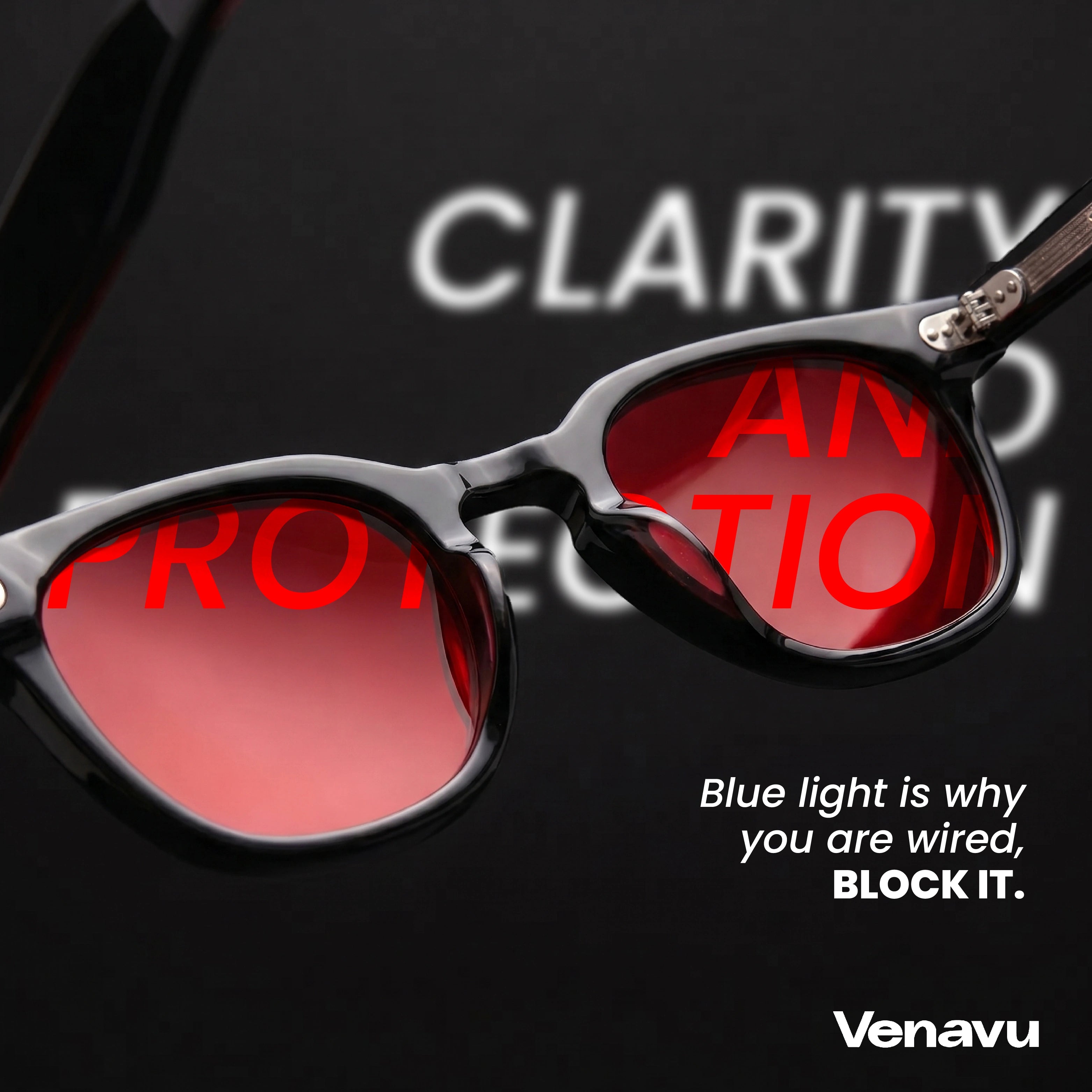 Venavu Blue Light Glasses - Sleep Glasses