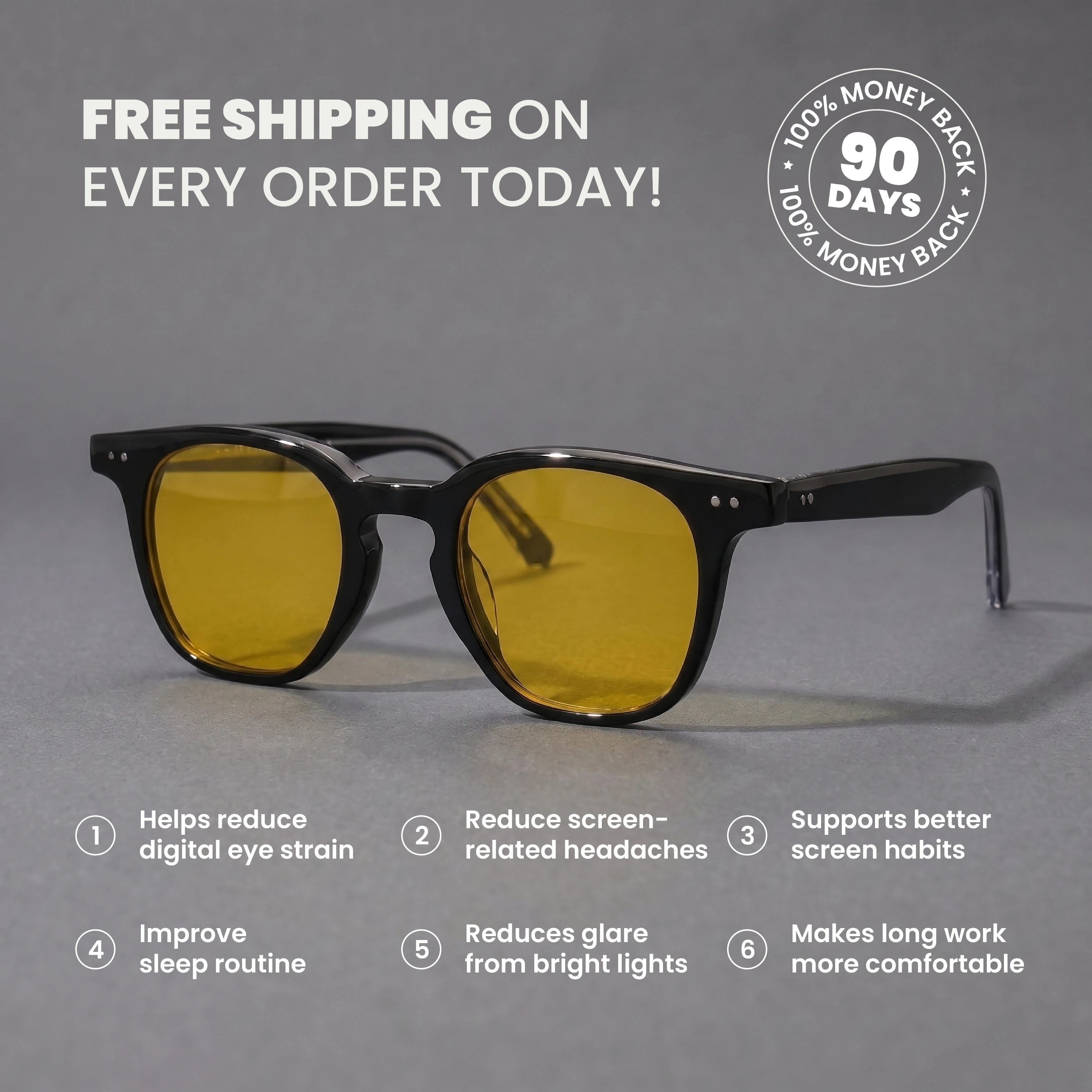 Venavu Blue Light Glasses - Sleep Glasses